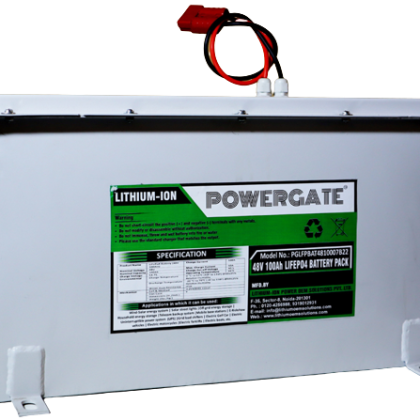 48V100Ah Lithium Phosphate Battery Pack